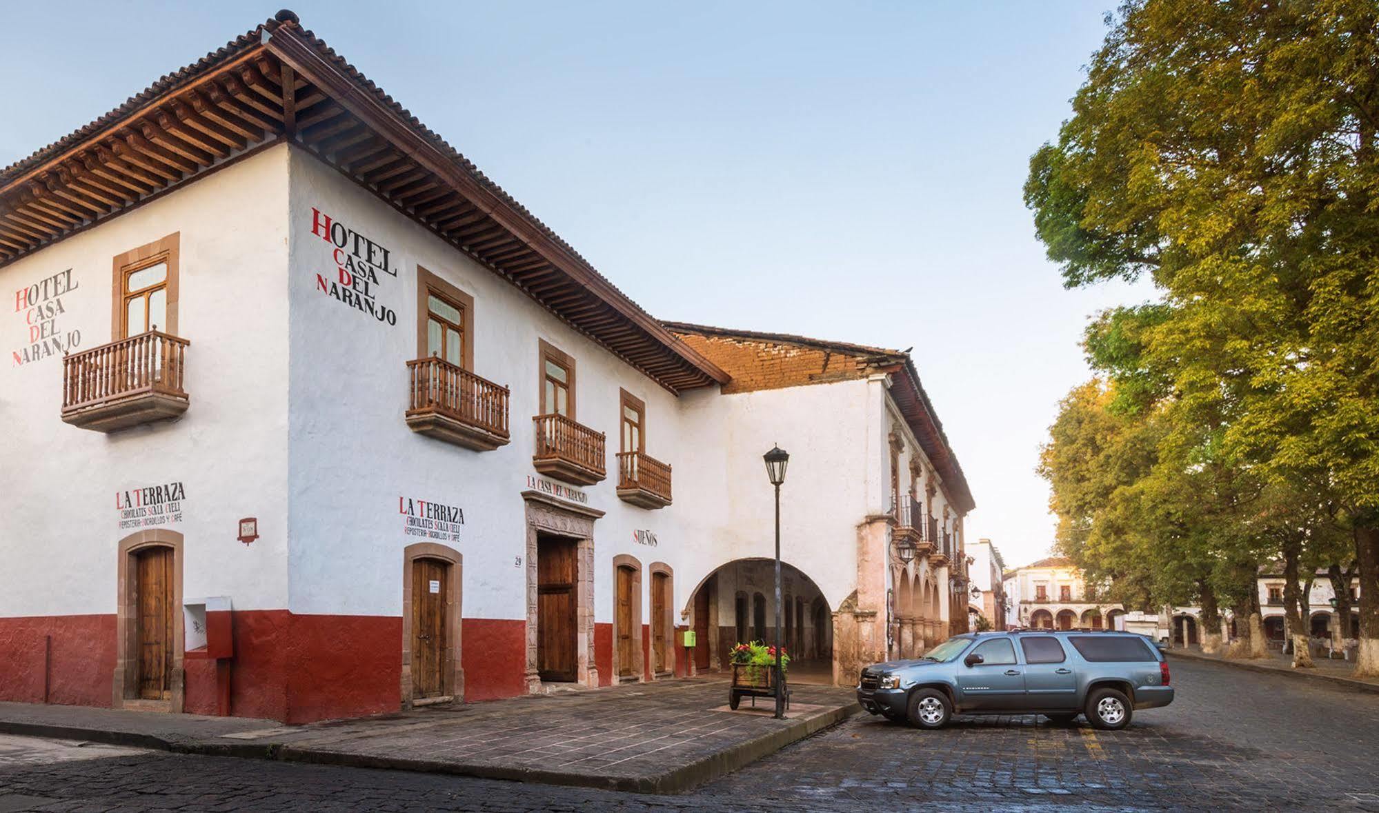 Hotel Casa Del Naranjo Pátzcuaro Exterior foto